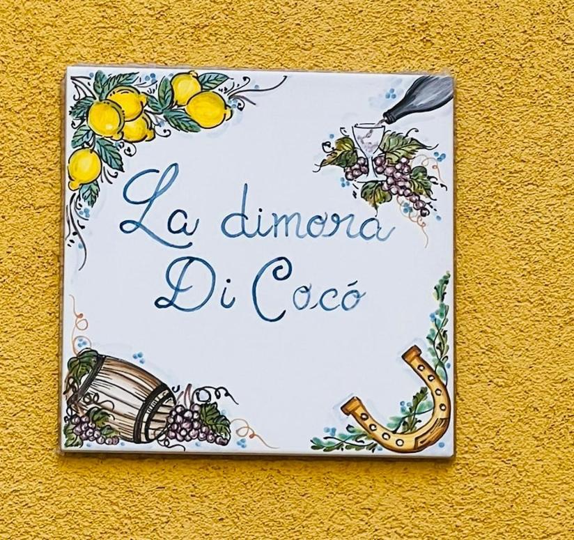 Vila La Dimora Di Coco Marsala Exteriér fotografie